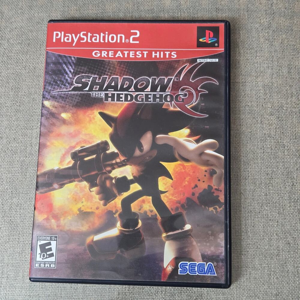 Shadow the Hedgehog PS2 CIB